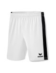 Erima Sporthose Short Retro Star kurz weiss/schwarz Herren